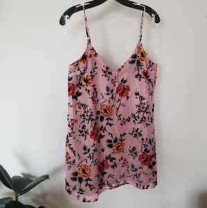 2 for $35*LA Hearts blush burnout velvet minidress